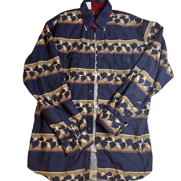 Roper Other - Vintage Roper Western Button Doen Made in USA Southwestern Cowboy Ranch Mens XL